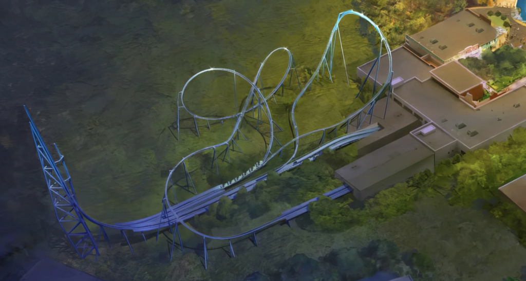 Back To The Future Coaster